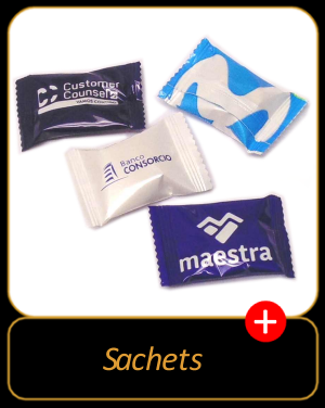 Sachet - Caramelos Publicitarios
